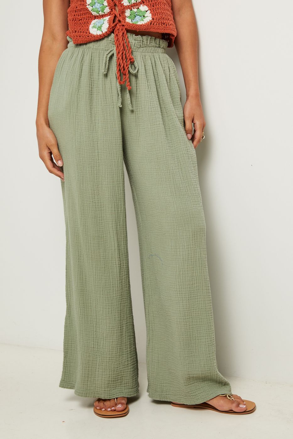 Pantalones - Caqui