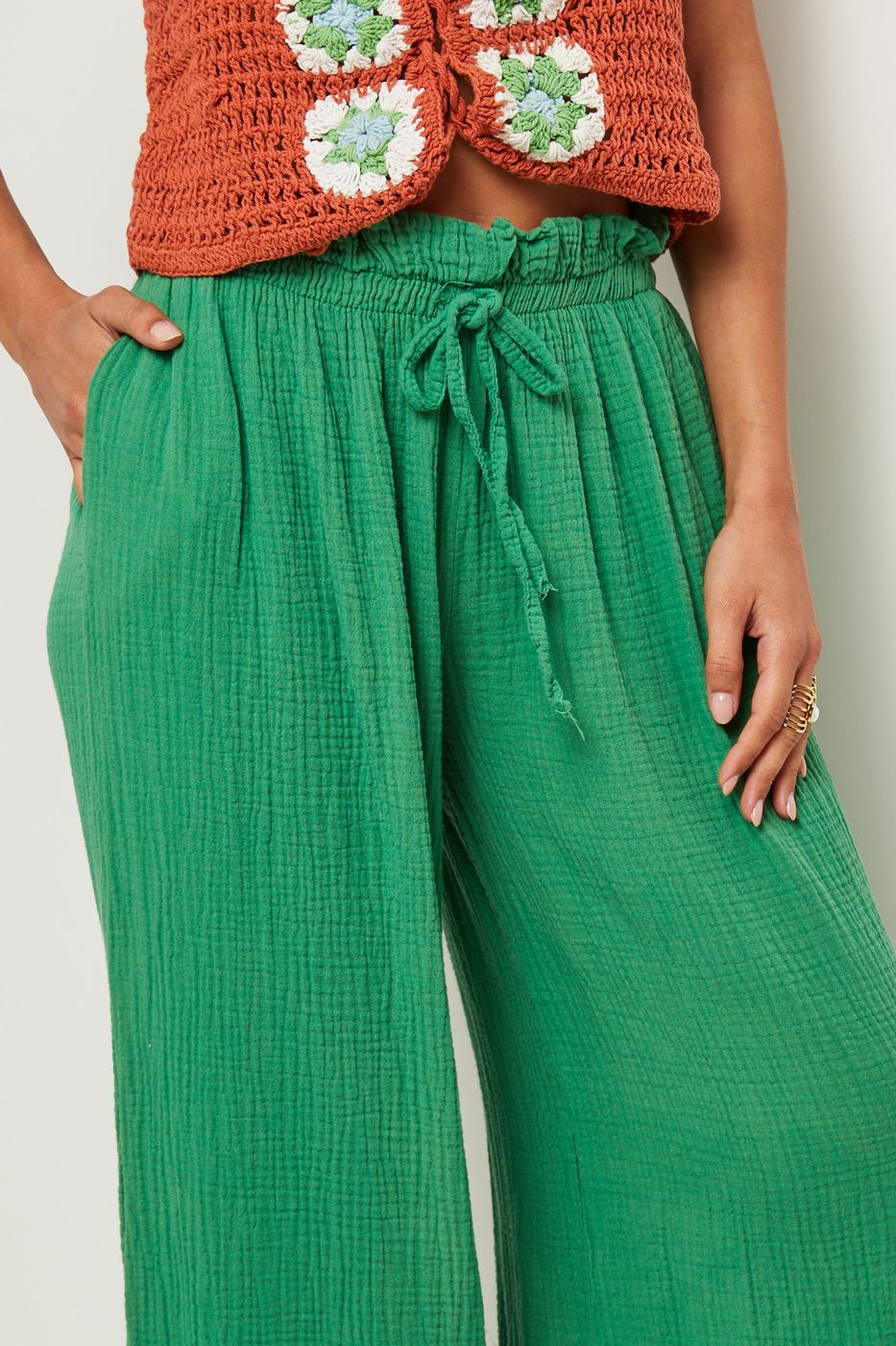 Pantalon - Vert