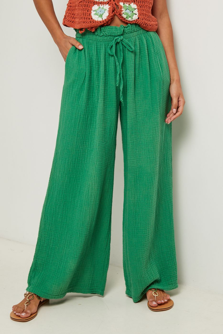 Pantalon - Vert