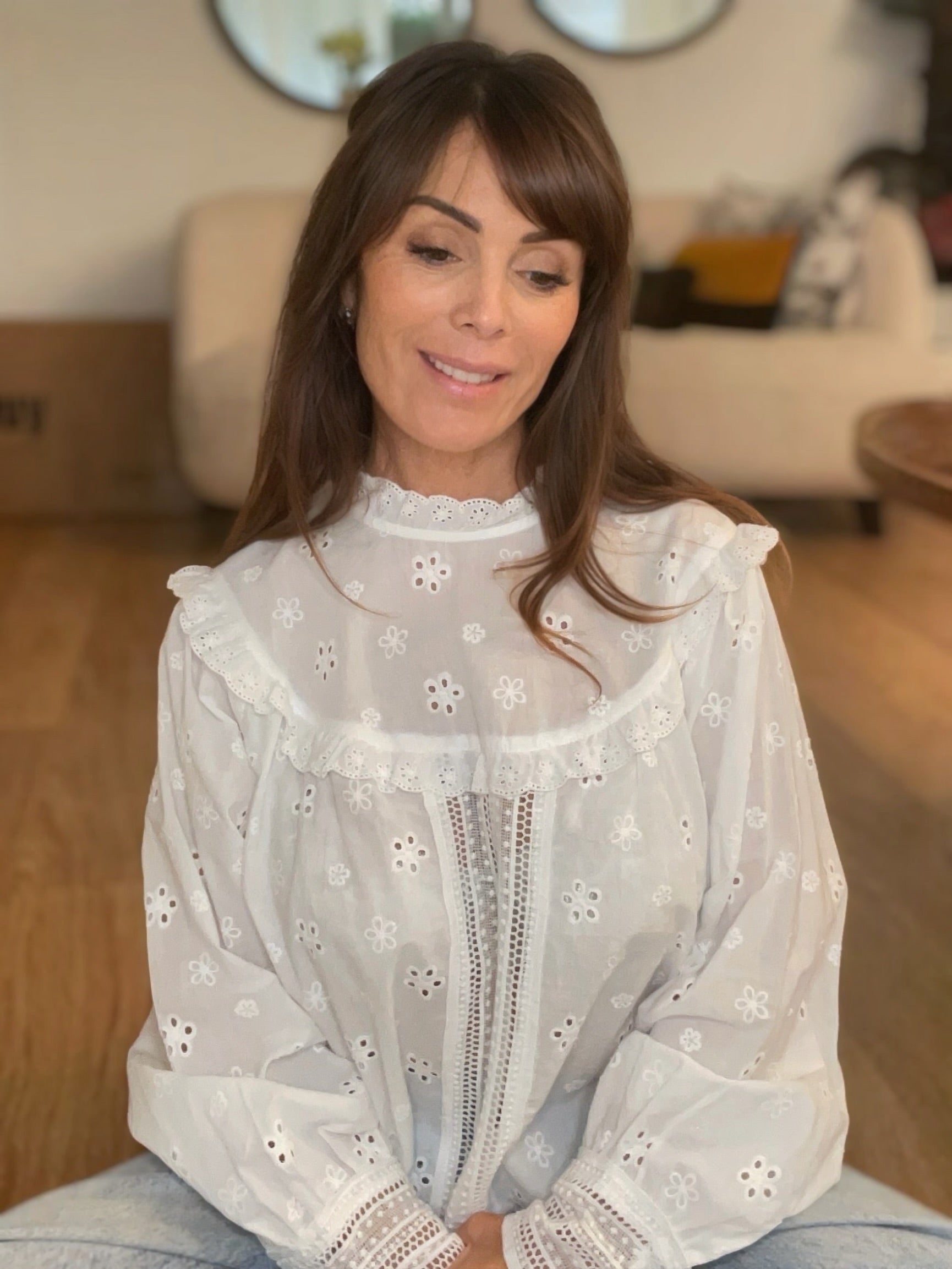 Blouse Eloise - Blanc