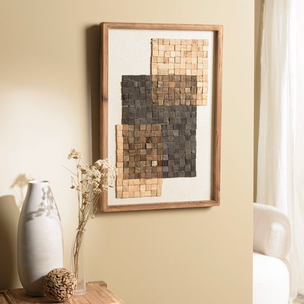 Sandy - Wanddecoratie - Zwart