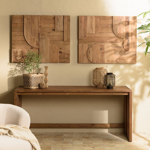 Sandy - Wanddecoratie - Bruin