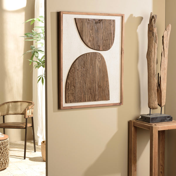 Sandy - Wanddecoratie - Donkerbruin