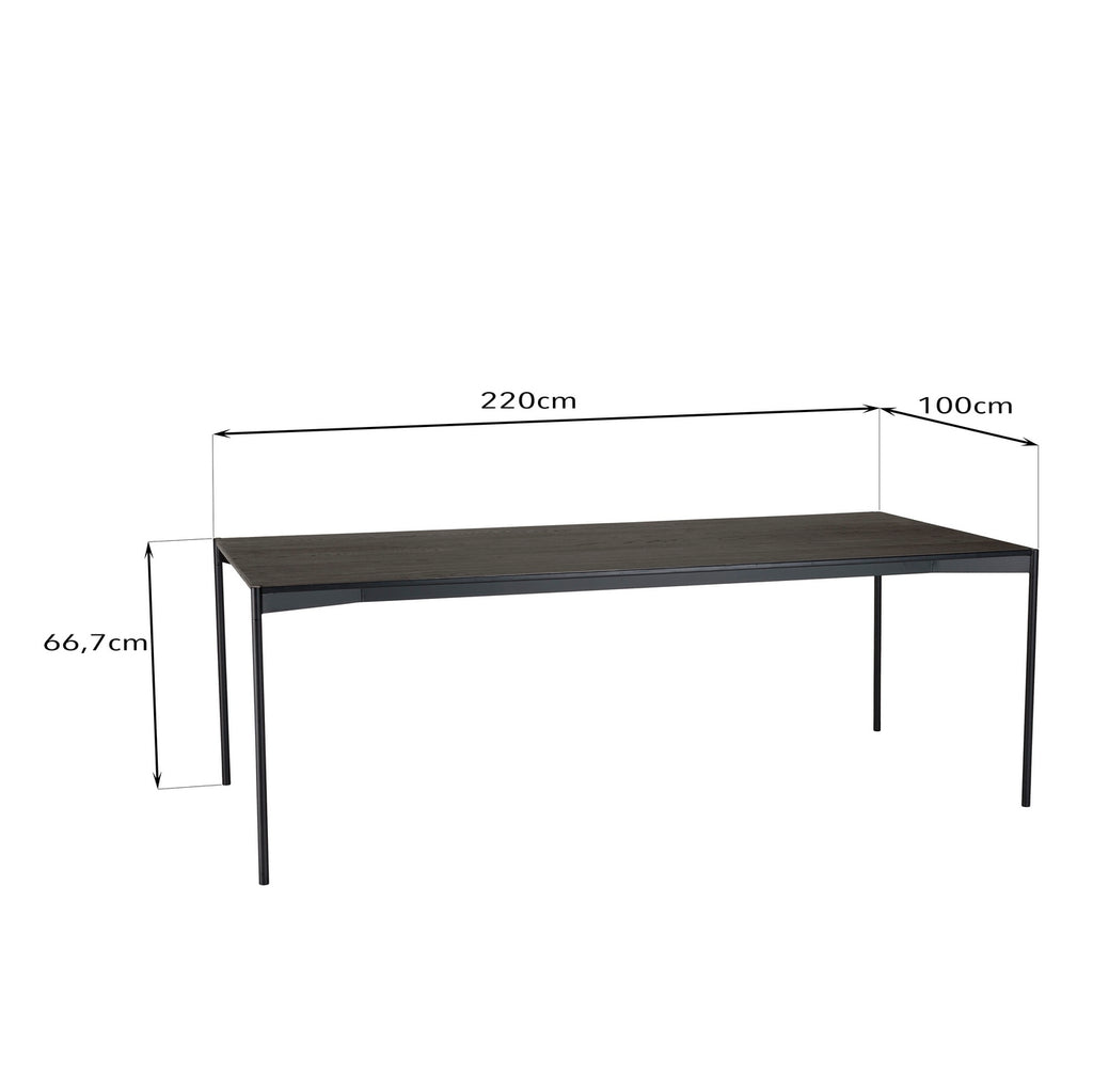 Daly - Mesa De Comedor - Negro
