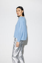 Le Cardigan Angelo Bleu Clair