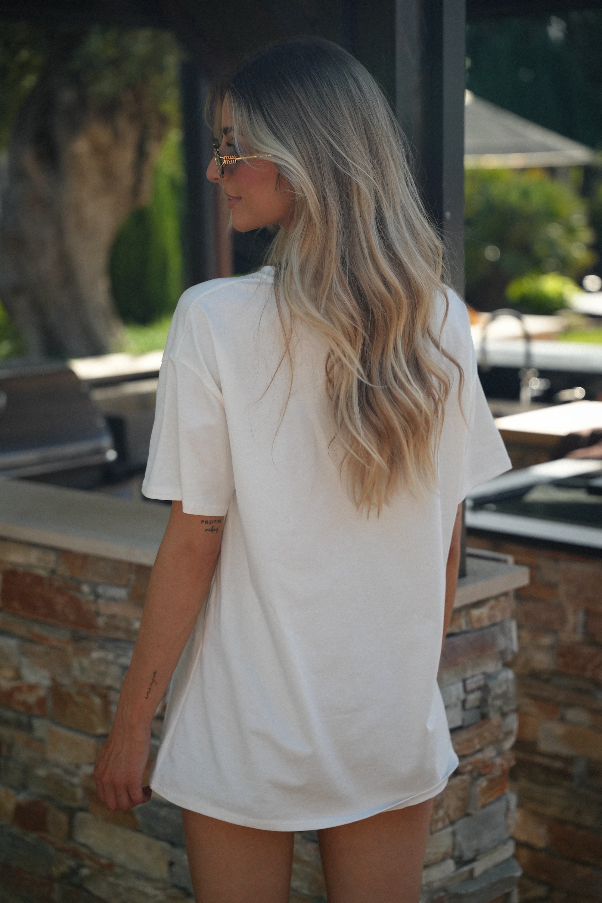 Camiseta estampada Alva - Blanco