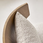June - Fauteuil - Mindi Foncé - Beige