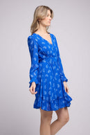 Robe Courte Manches Courtes - Vert