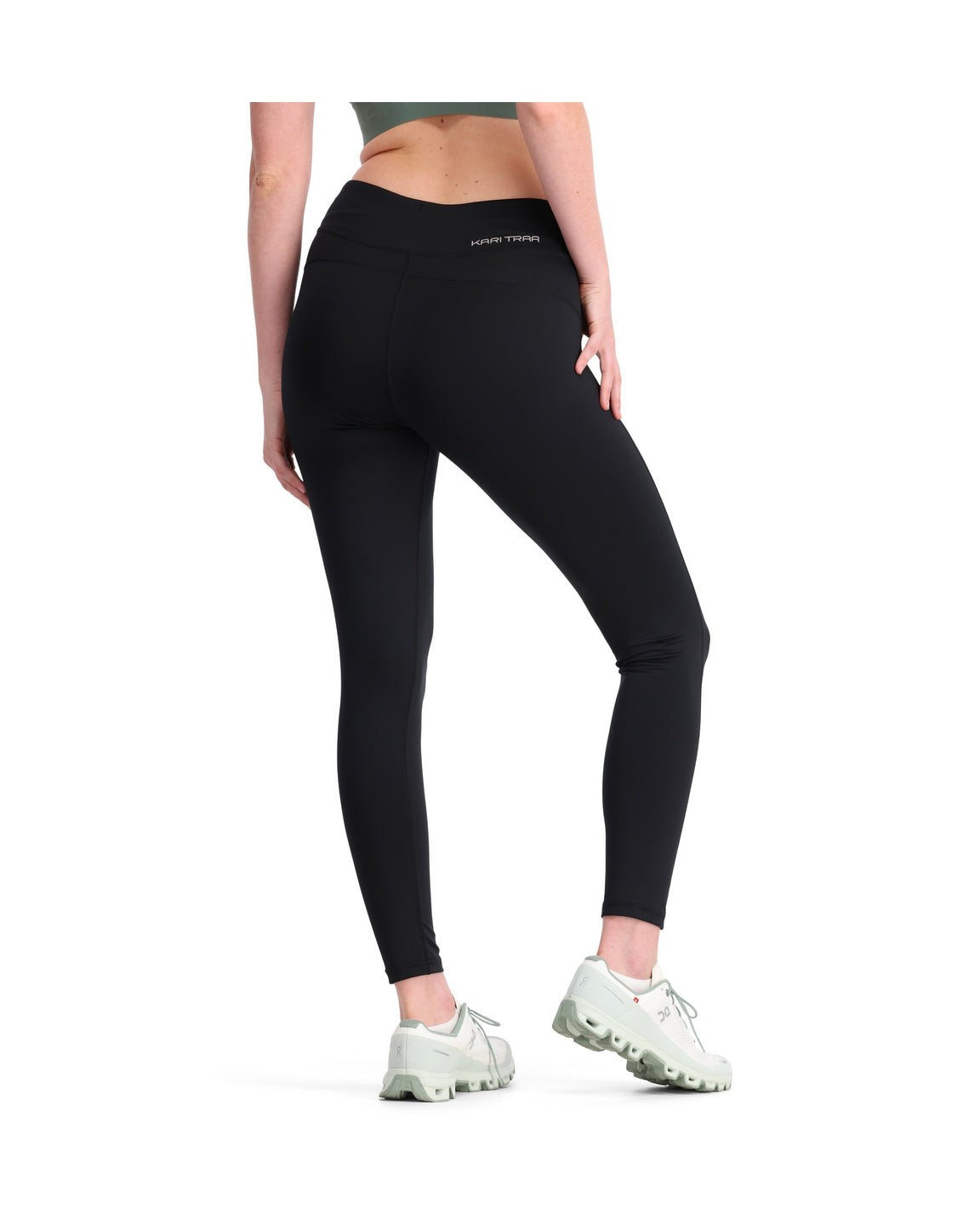 Collants De Course À Pied - Noir - Femme