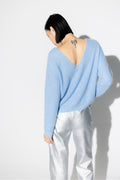 Le Pantalon Rodney Effet Cuir Métal Argenté