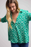 Blouse Manches Longues - Vert
