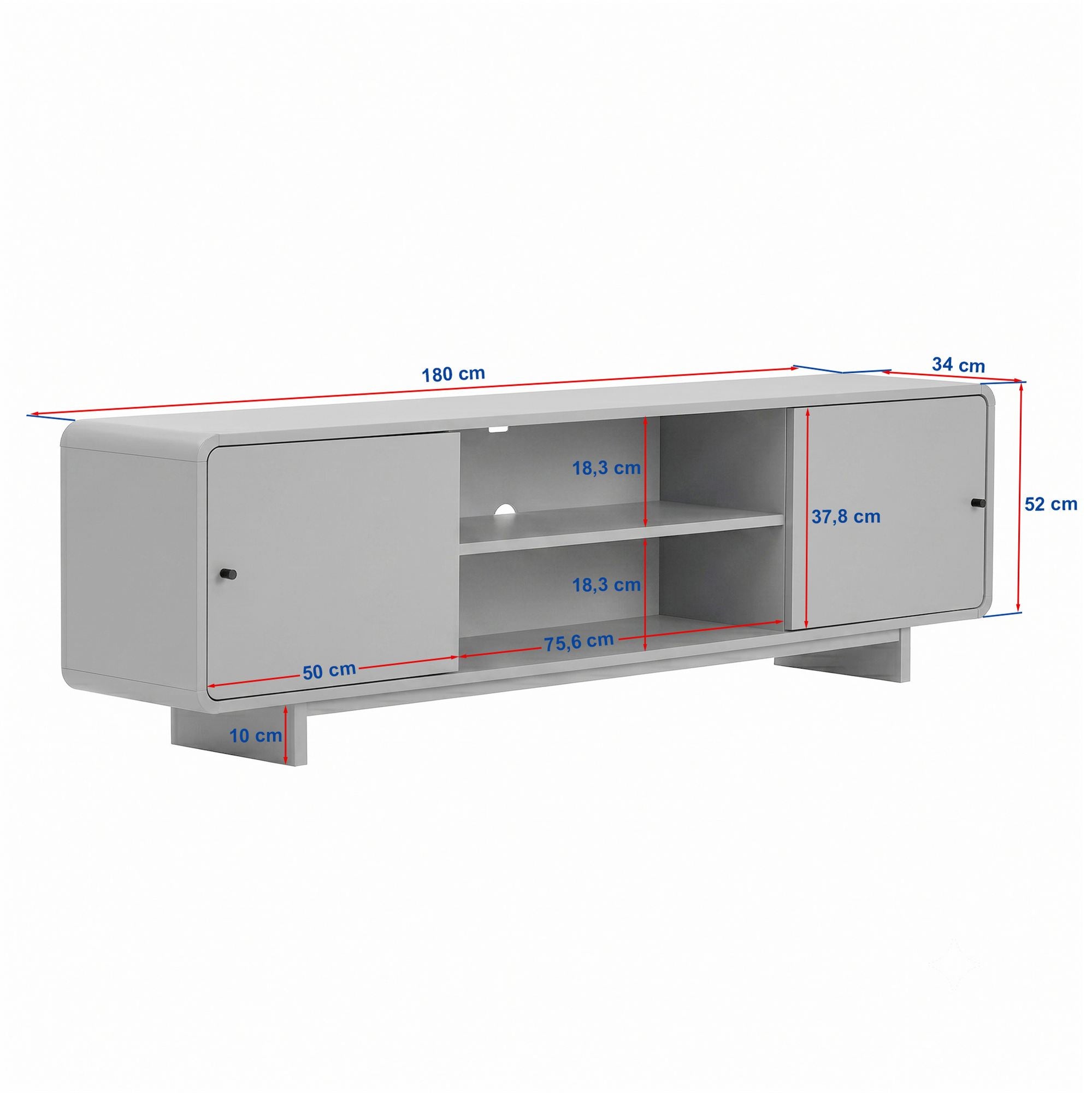Mirel TV Unit - Walnut