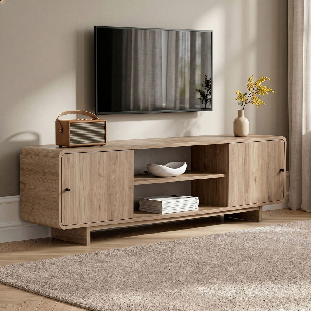Muebles de TV Mirel - Roble