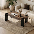 Coffee Tables Renard - Walnut / Black Wood