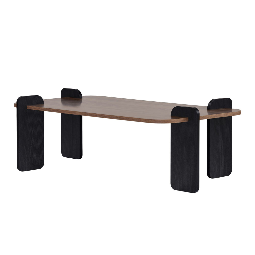 Coffee Tables Renard - Walnut / Black Wood