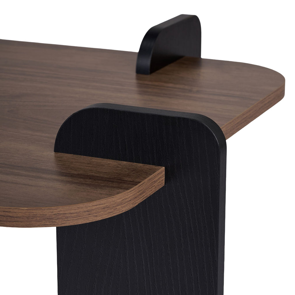 Coffee Tables Renard - Walnut / Black Wood