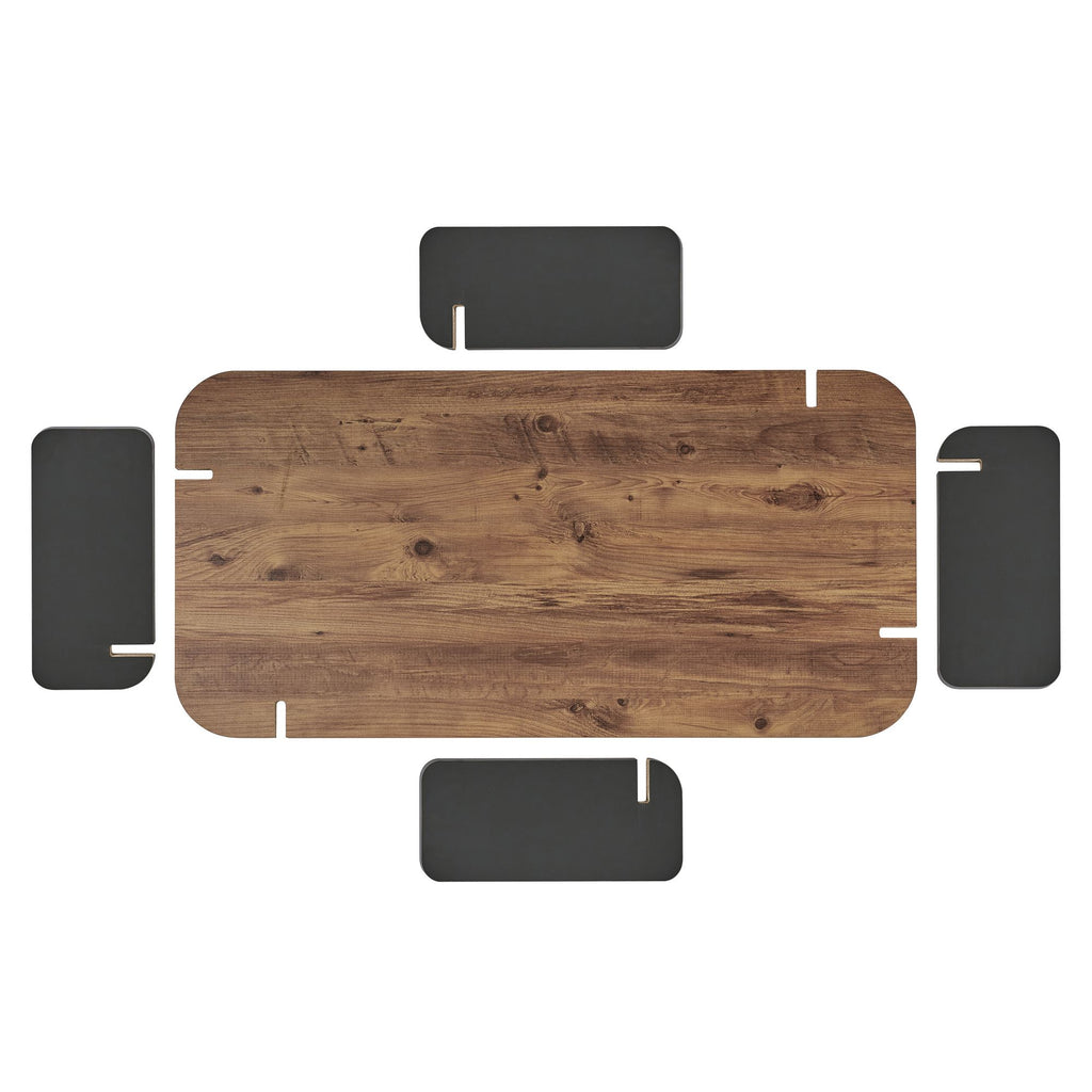 Renard Coffee Table - Atlantic Pine / Anthracite