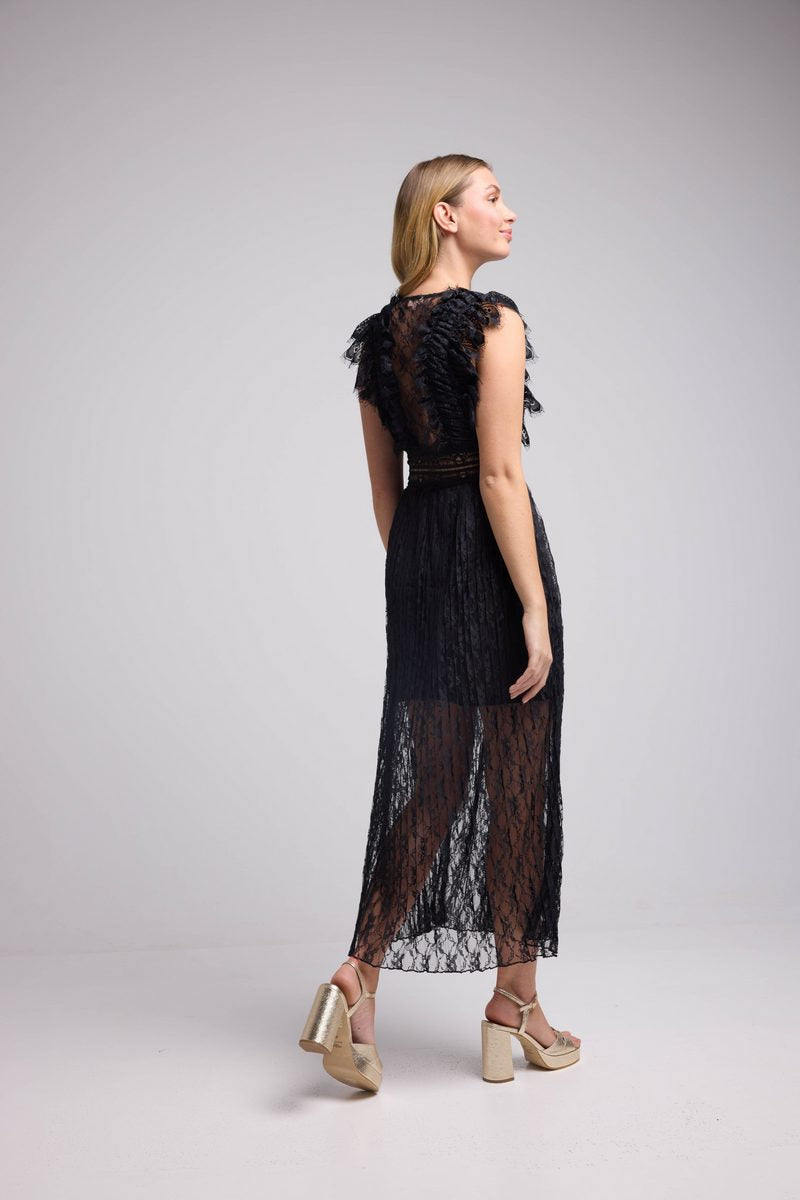 Vestido Largo - Negro