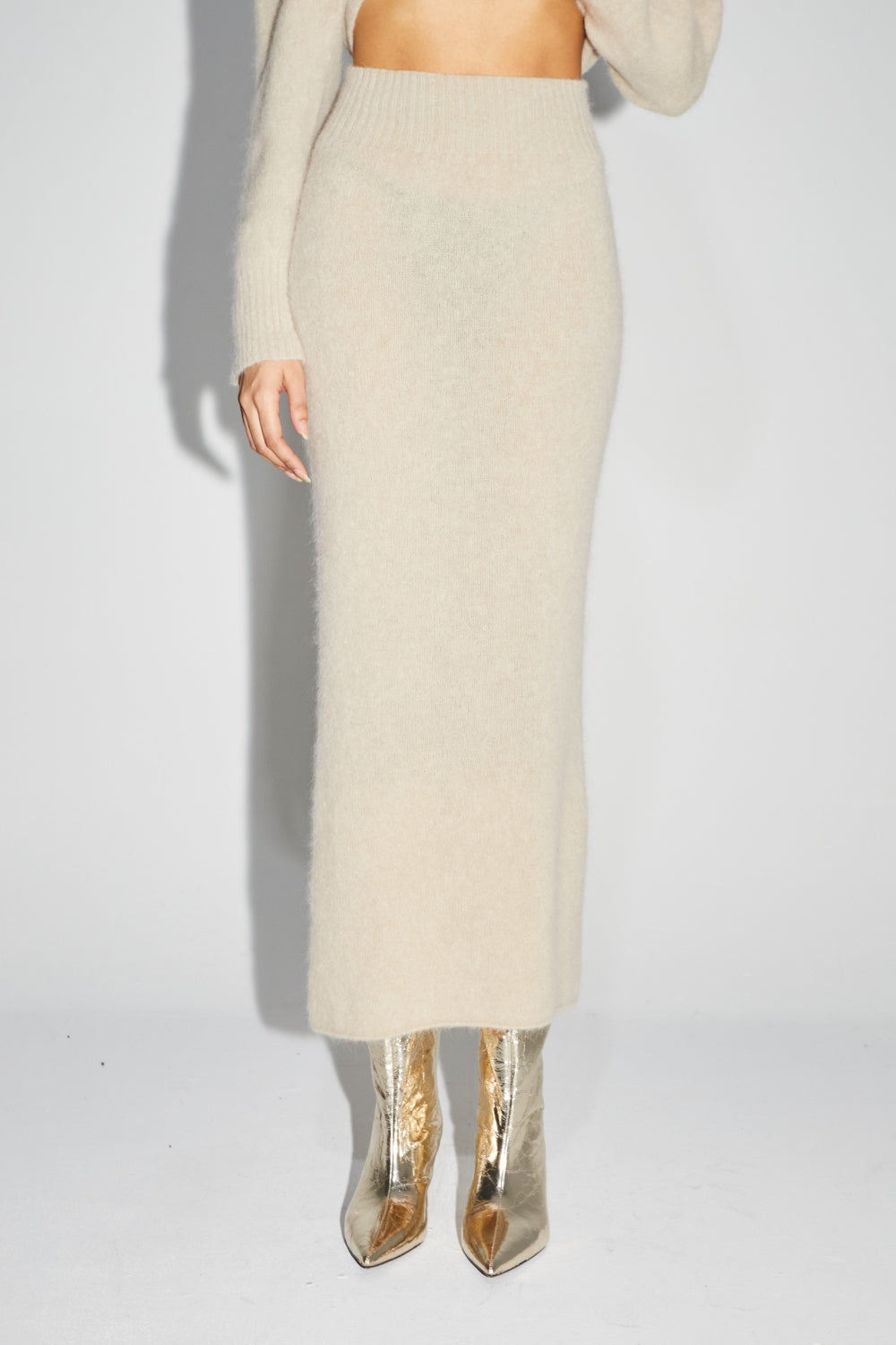 La falda de sirena beige Camille