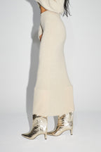 La falda de sirena beige Camille