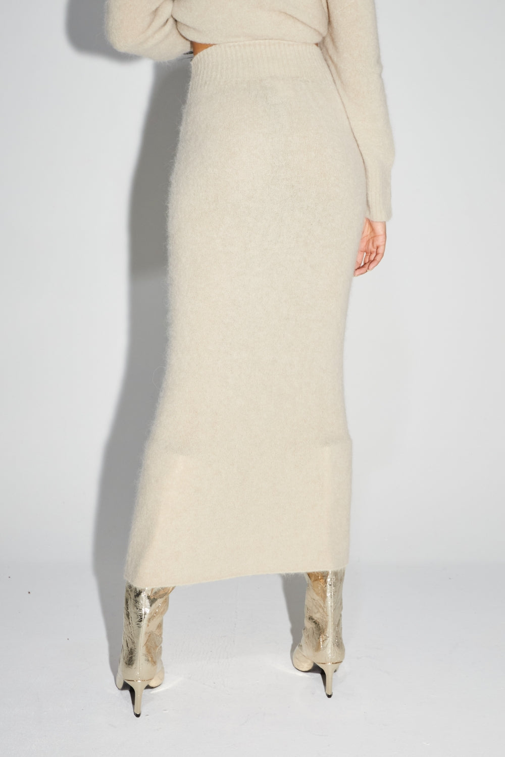 La falda de sirena beige Camille