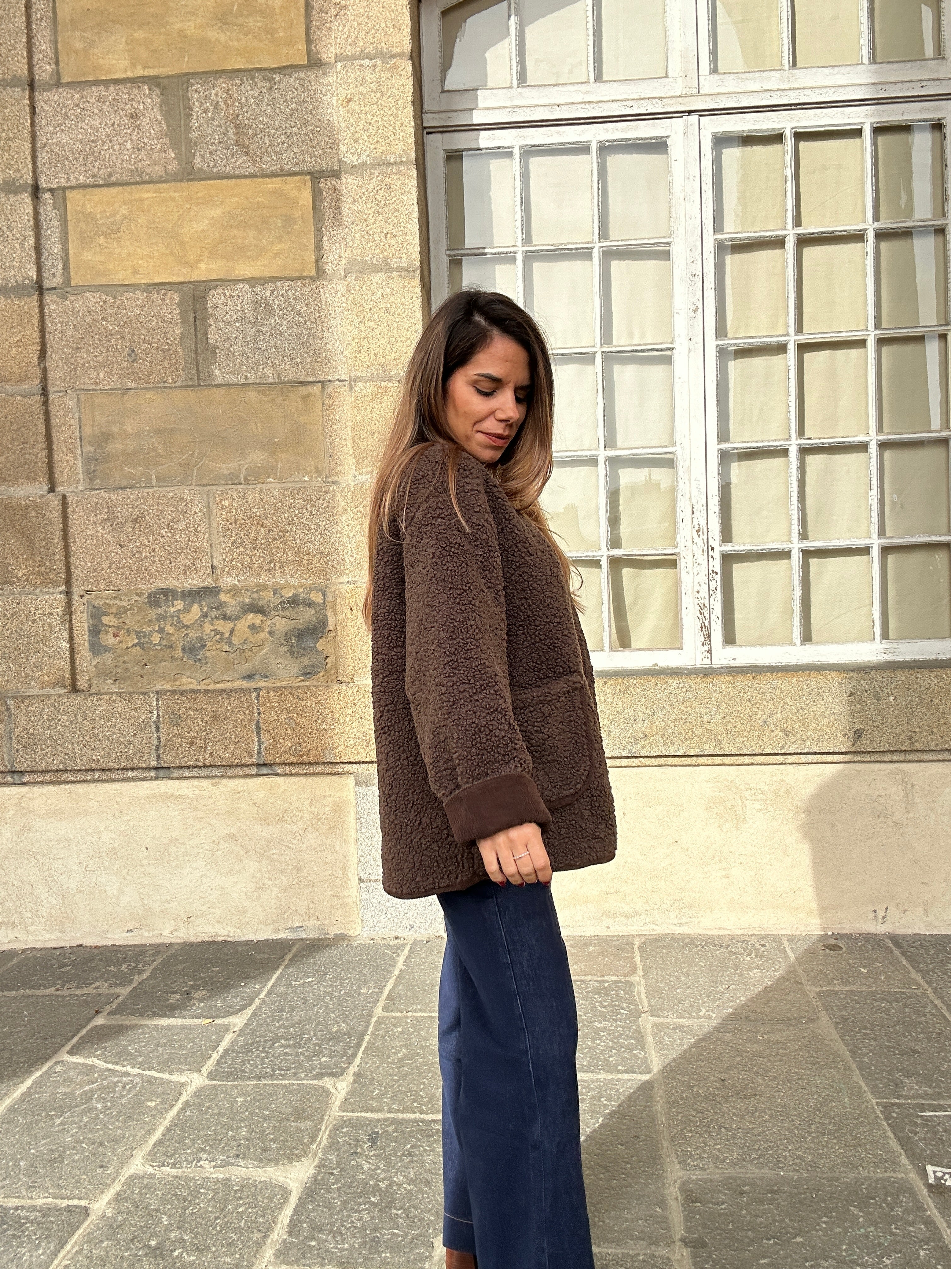 Chaqueta Moumoute Esmée Marrón