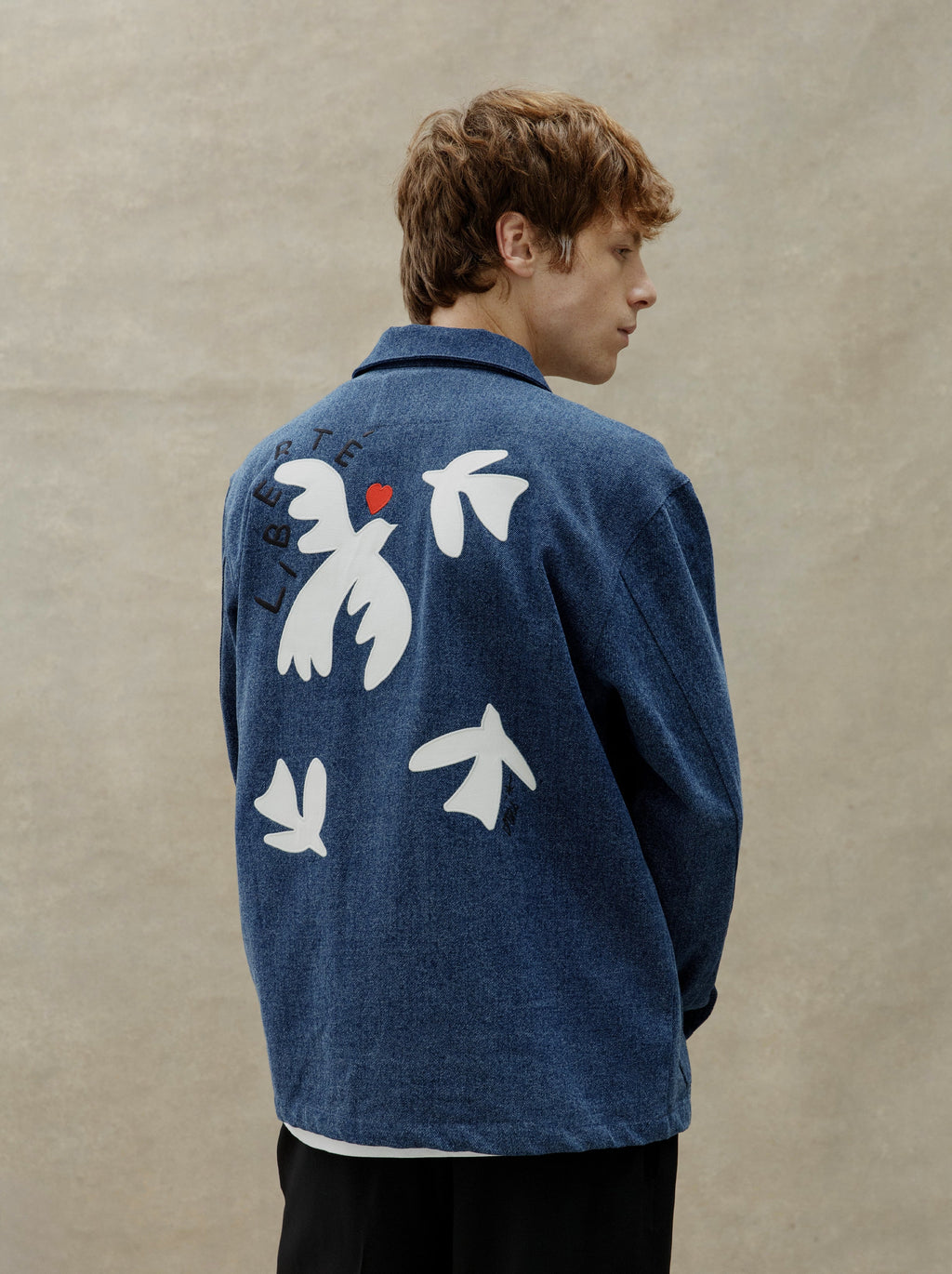 Liberty Denim Unisex Embroidered Jacket