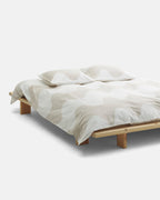 Housse De Couette Lokki- Blanc & Beige
