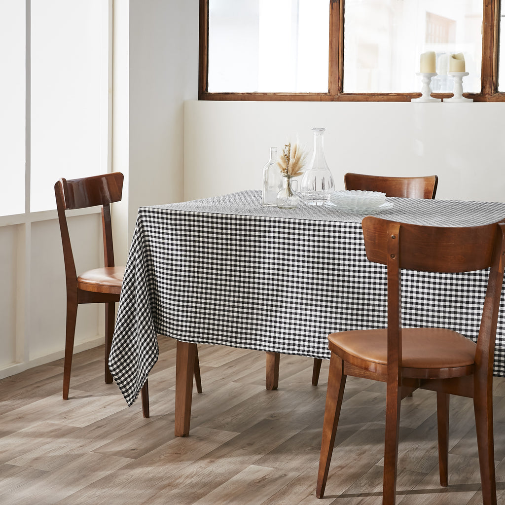 Rectangle Tablecloth - Cotton Gauze - Vickie - Truffle