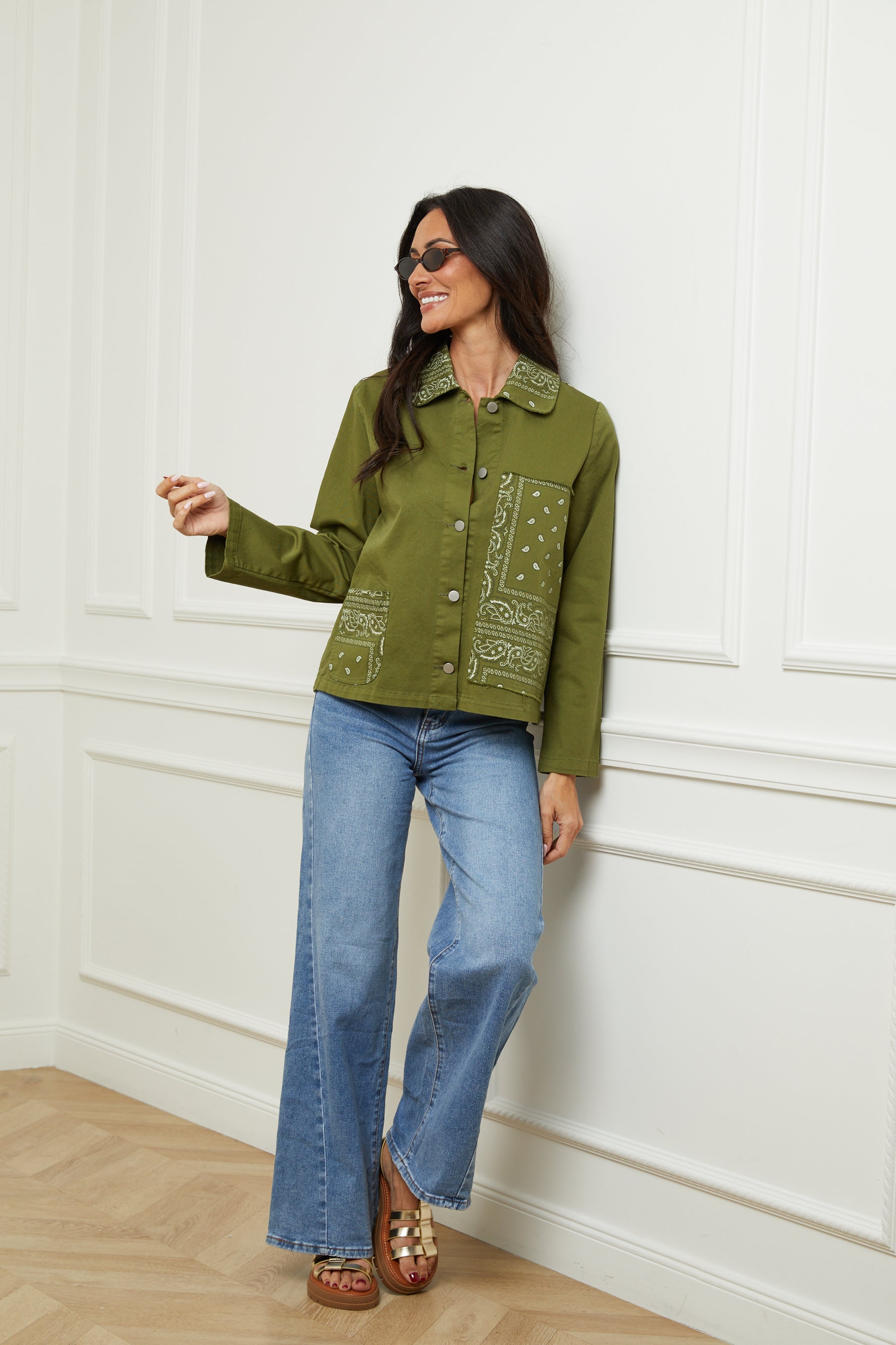 Chaqueta Jo Kaki