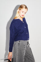 The Angelo Navy Cardigan