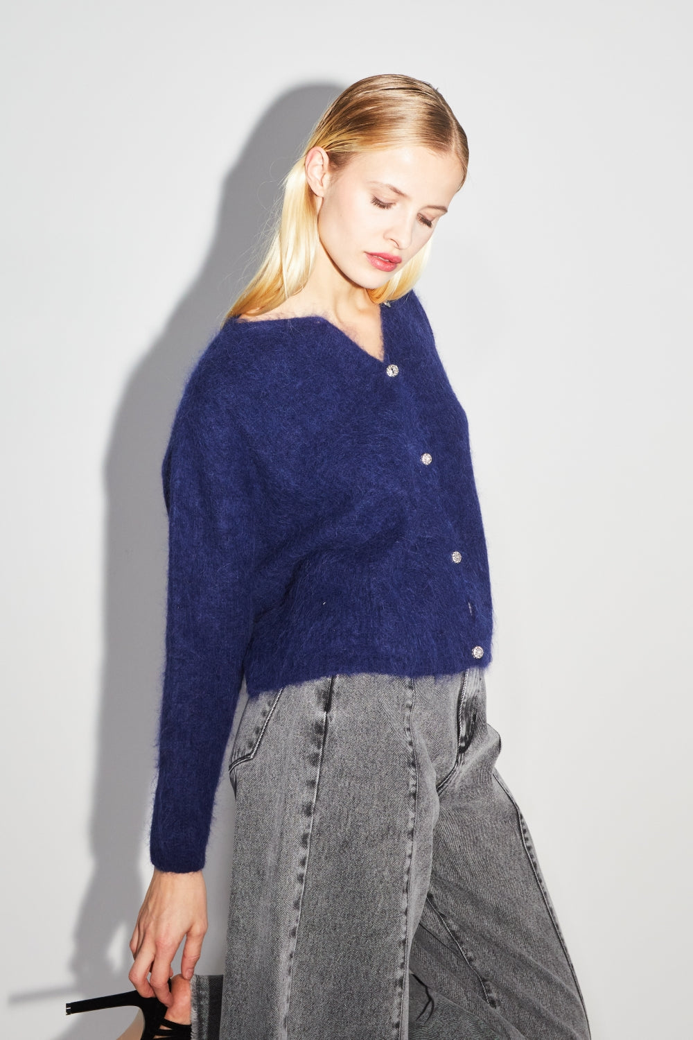 The Angelo Navy Cardigan
