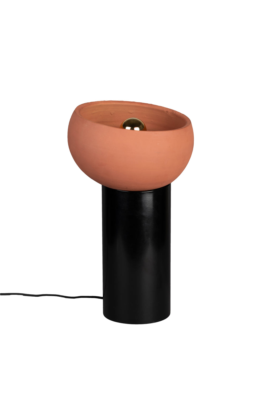 Zahra M - Lámpara de mesa - Cerámica - Rojo