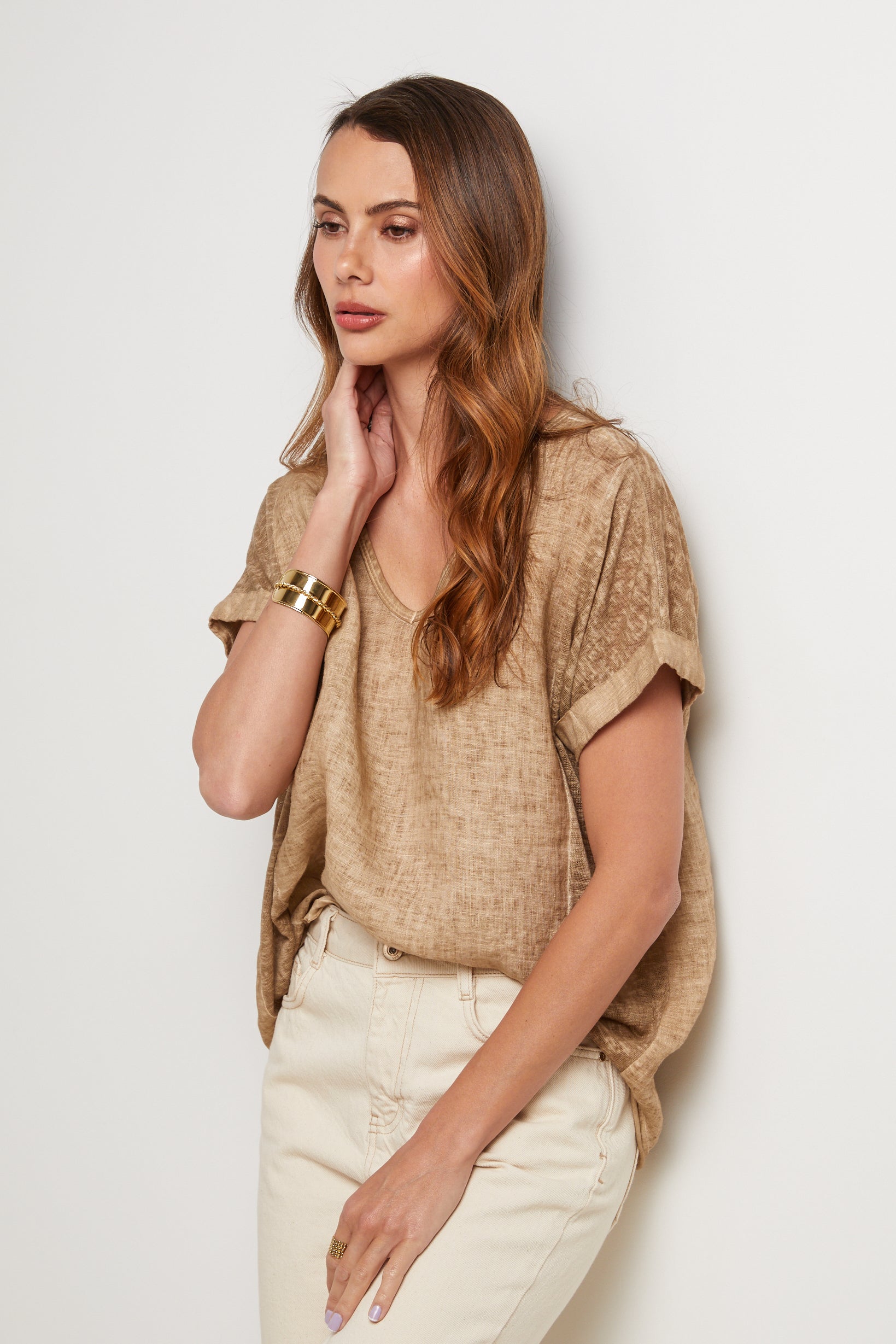 Top - Camel - Women