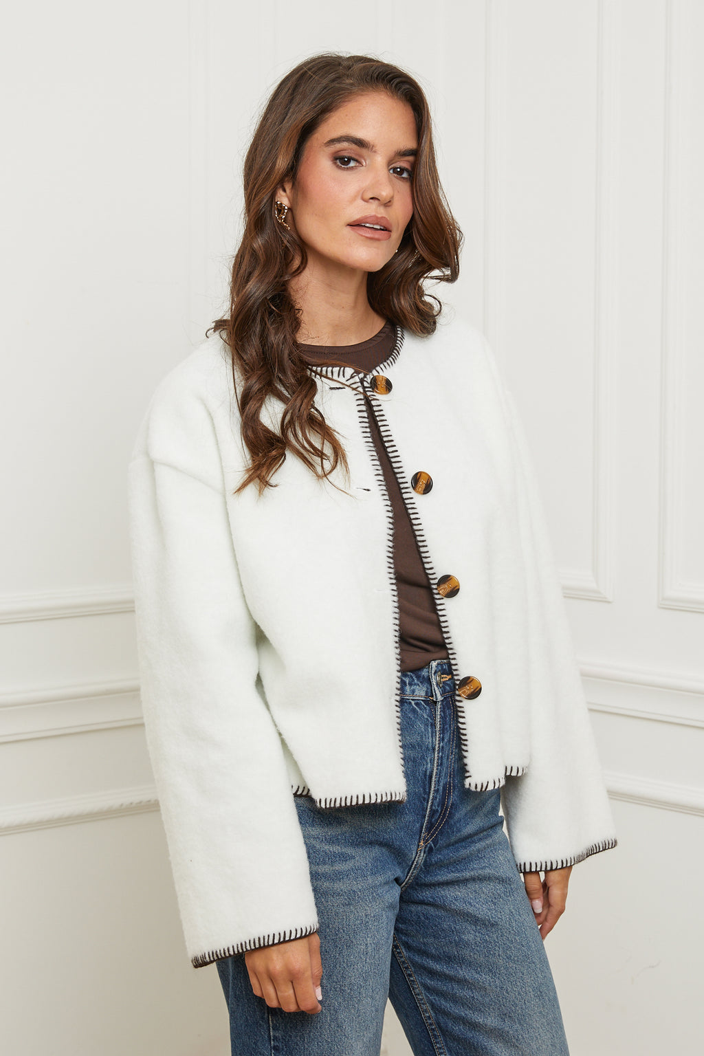 Gilet - Écru