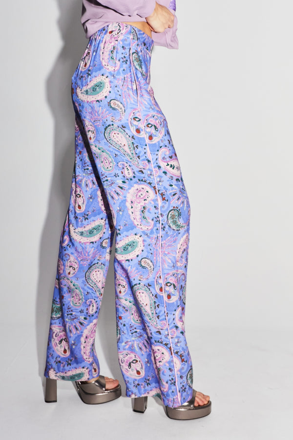 The Aurora Magic Paisley Lavender Pants
