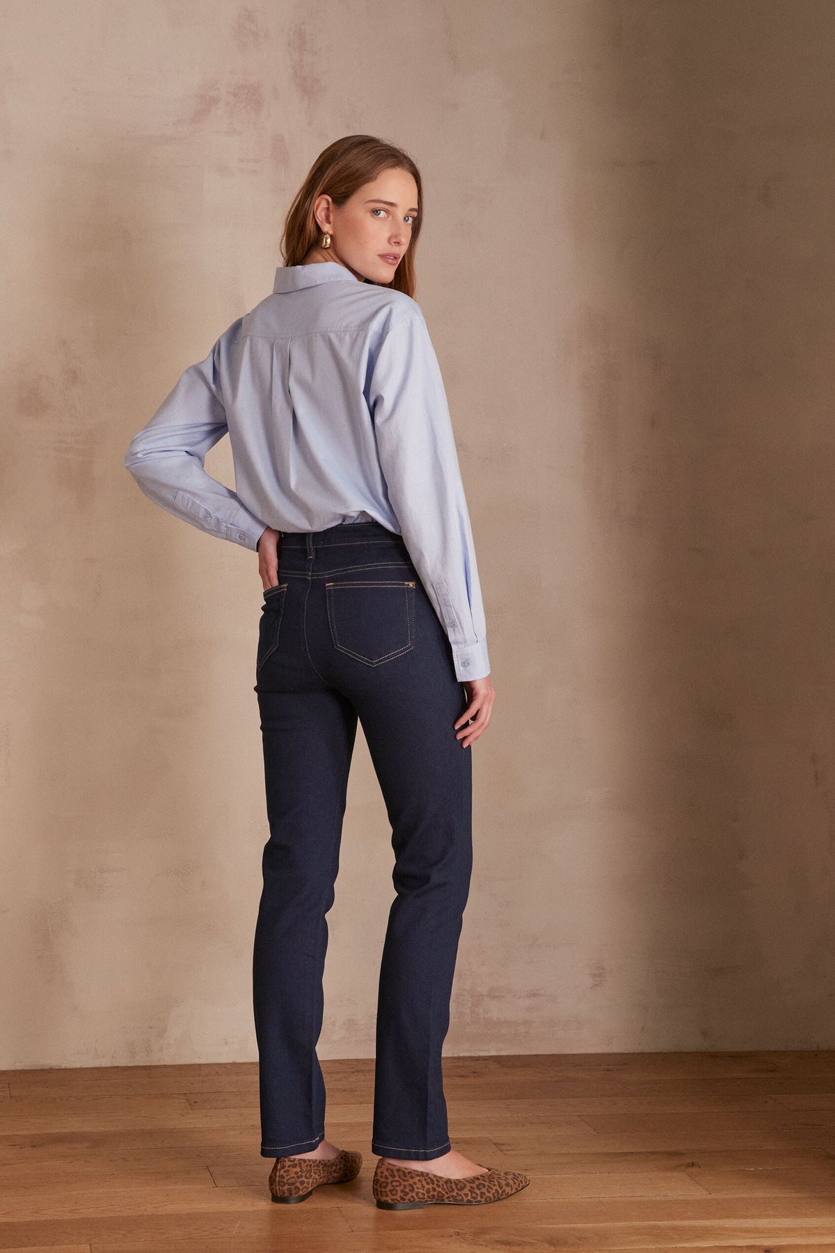 Pantalon Sonia Straight Fit - Céladon