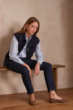 Pantalon Sonia Straight Fit - Céladon