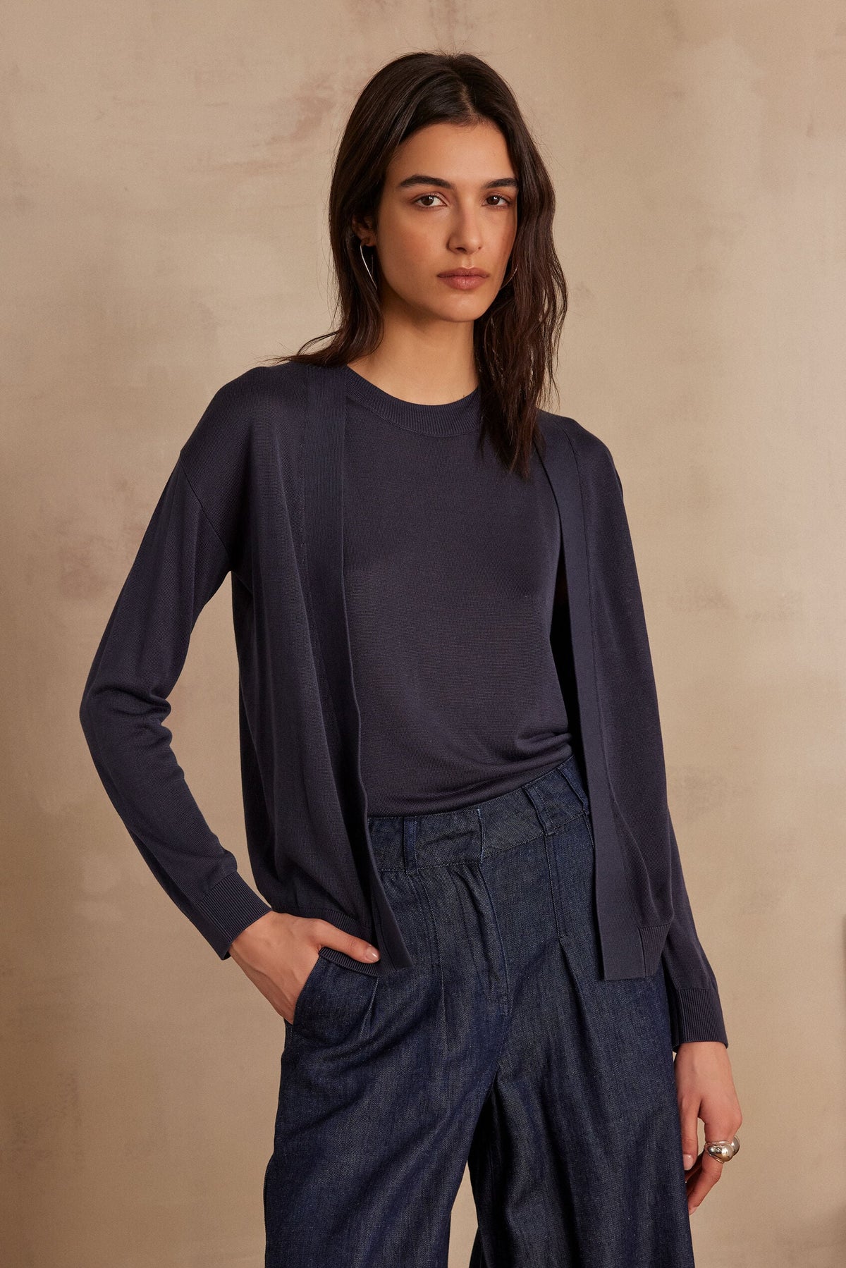 Strickjacke Lola Bis - Anthrazit