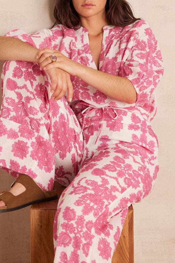 Pantalon Prince Bis Imprimé - Primerose
