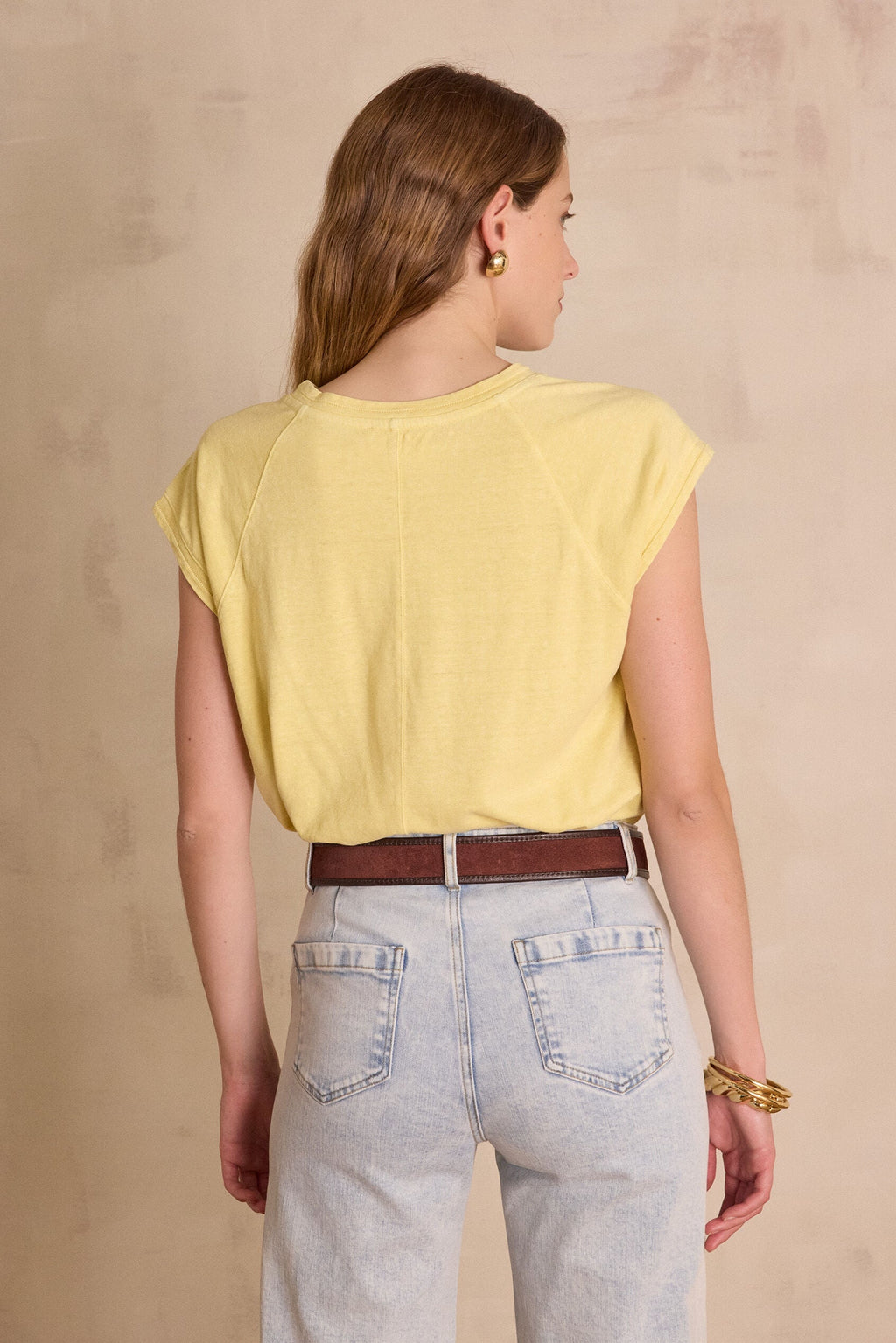 T-shirt Aura - Citron