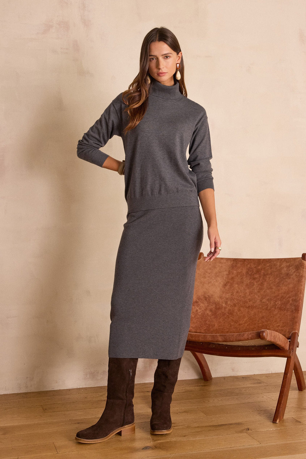 Maille Charlotte - Anthracite