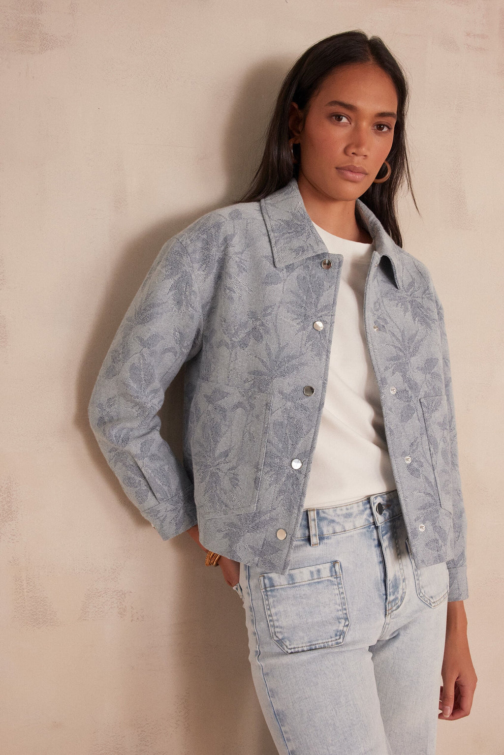 Kurtka Colombe Jacq – Jasne indygo