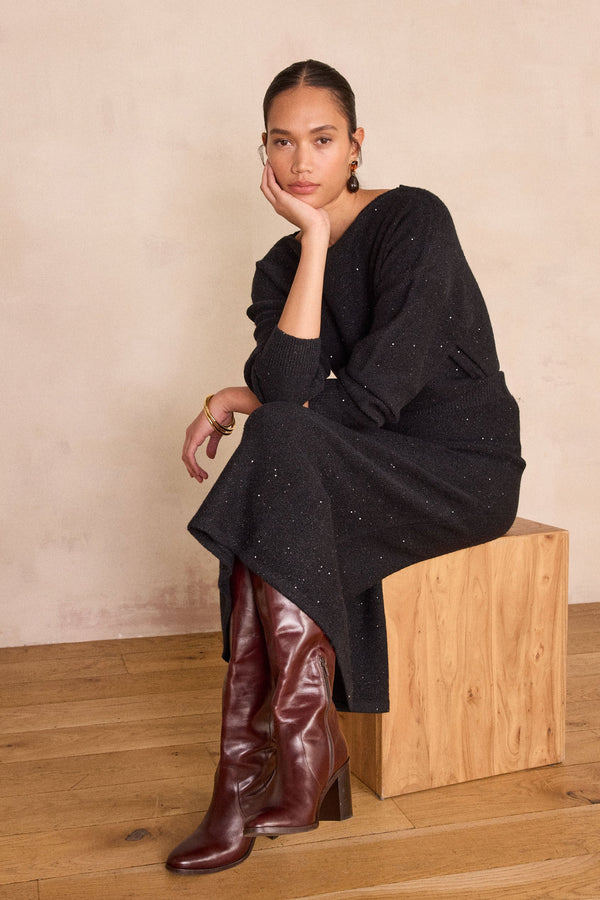 Maille Cléopâtre - Noir