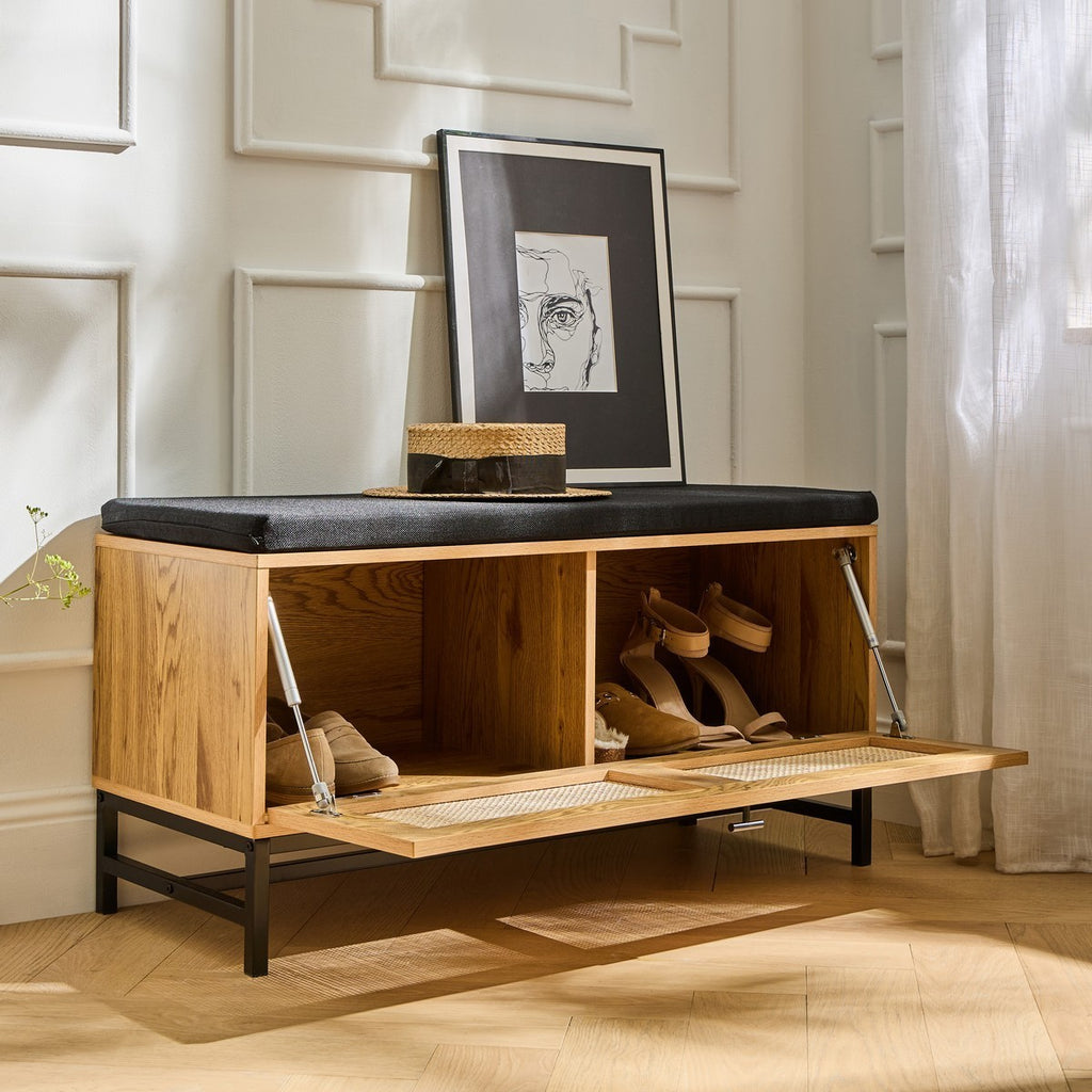 Jaya - Storage Bench - Rattan