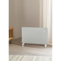 Warm Crystal 2000W - Convecteur Électrique En Verre Wifi Avec Roulettes - Blanc