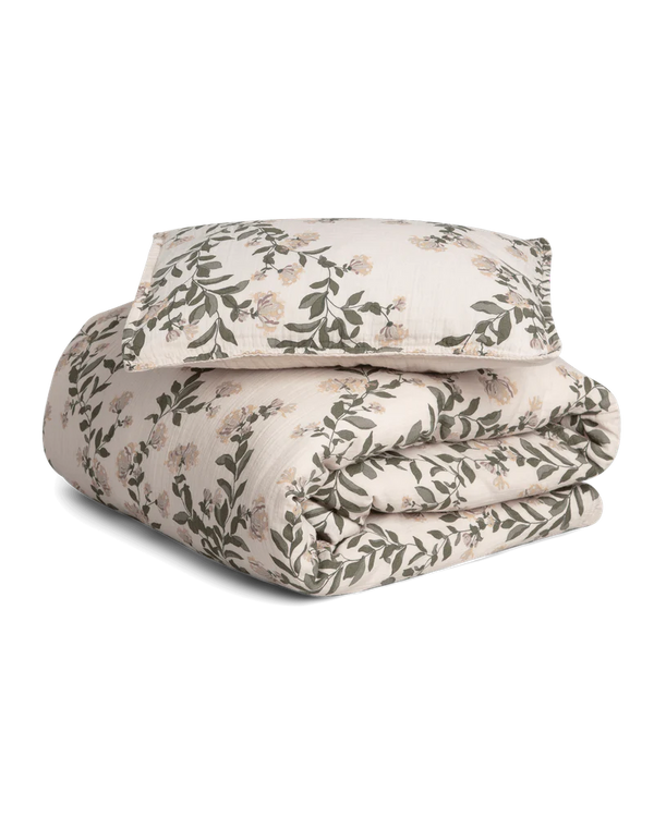 Muslin Bedding Set - Junior - Honeysuckle