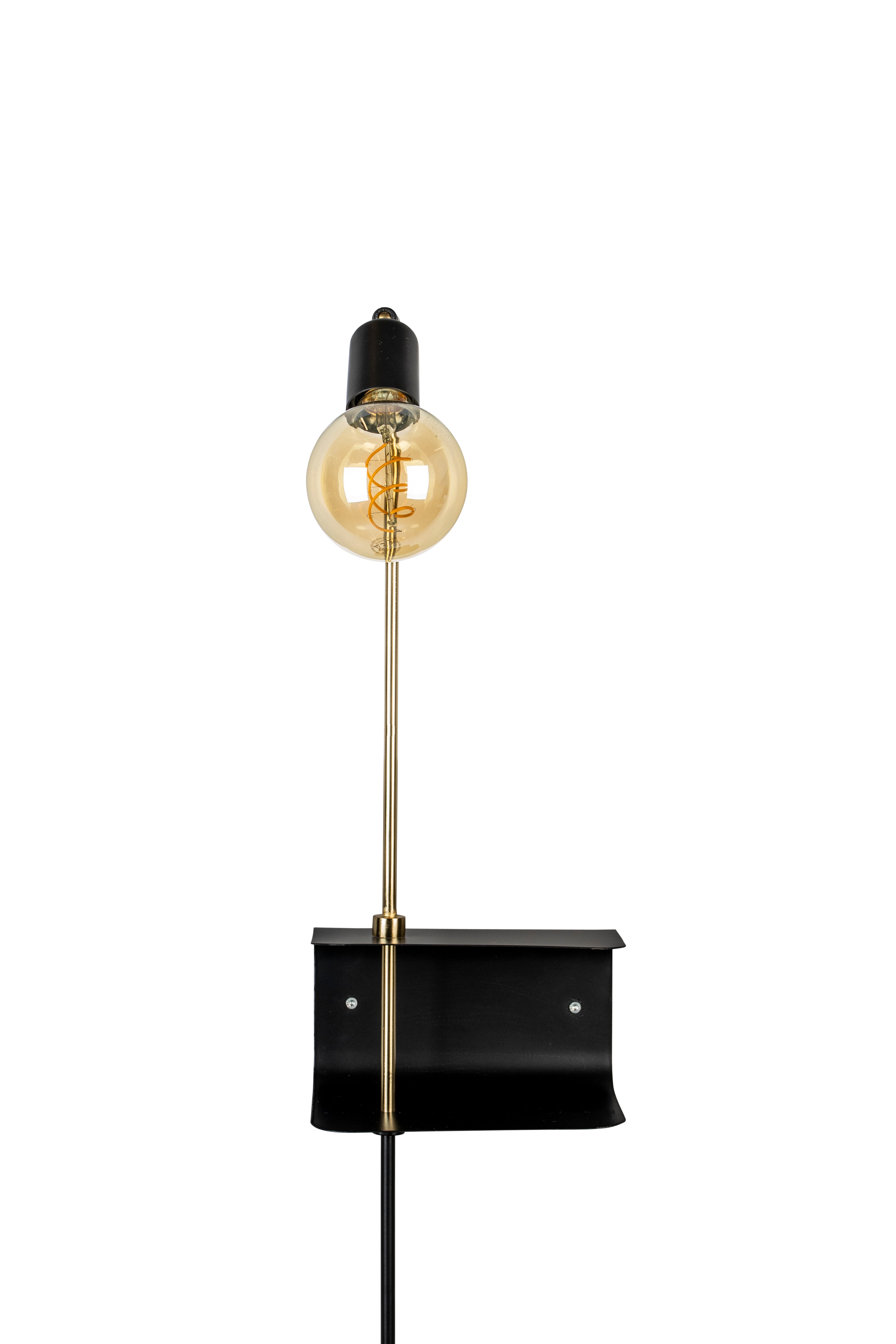 Shaw - Applique Murale - Fer - Noir