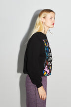 Sweatshirt Eddie Go Your Own Way - Svart