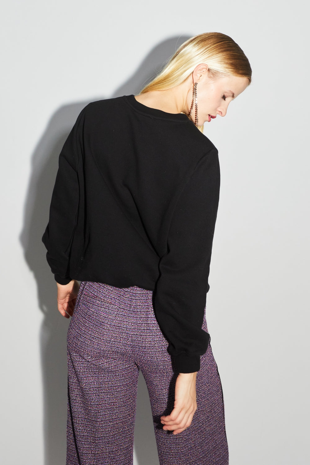 Sweatshirt Eddie Go Your Own Way - Svart